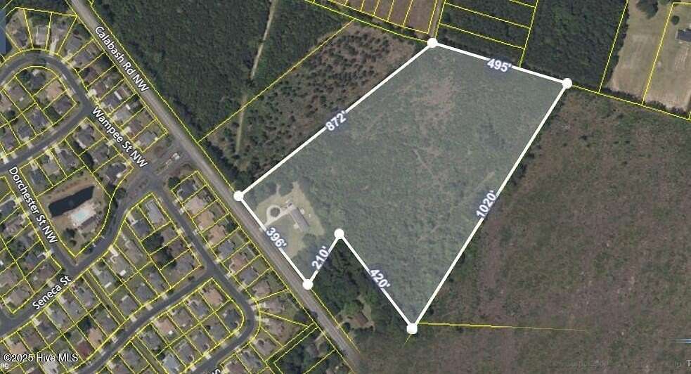 13 Acres of Land for Sale in Calabash, North Carolina