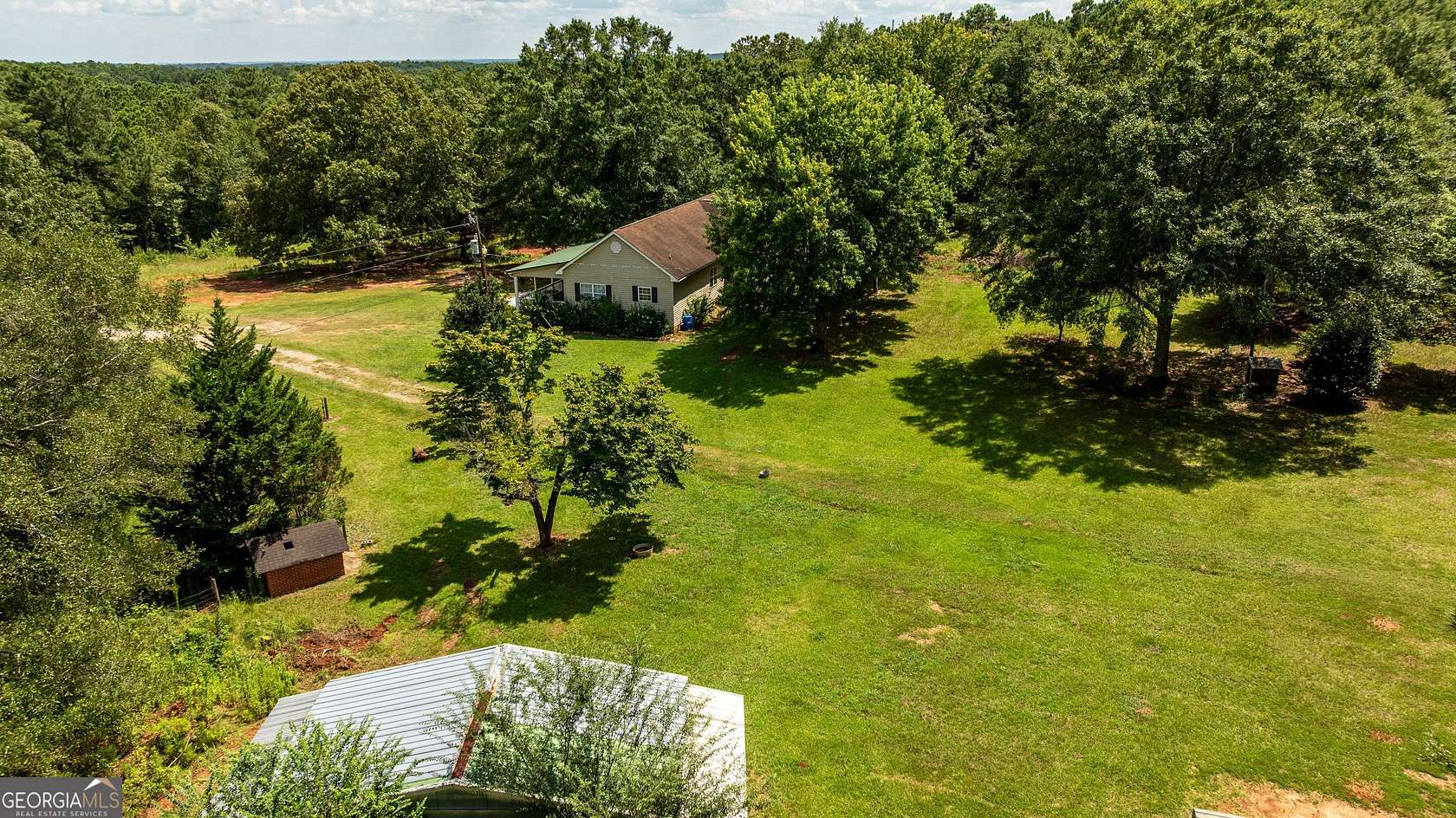 7.38 Acres of Residential Land with Home for Sale in Thomaston, Georgia