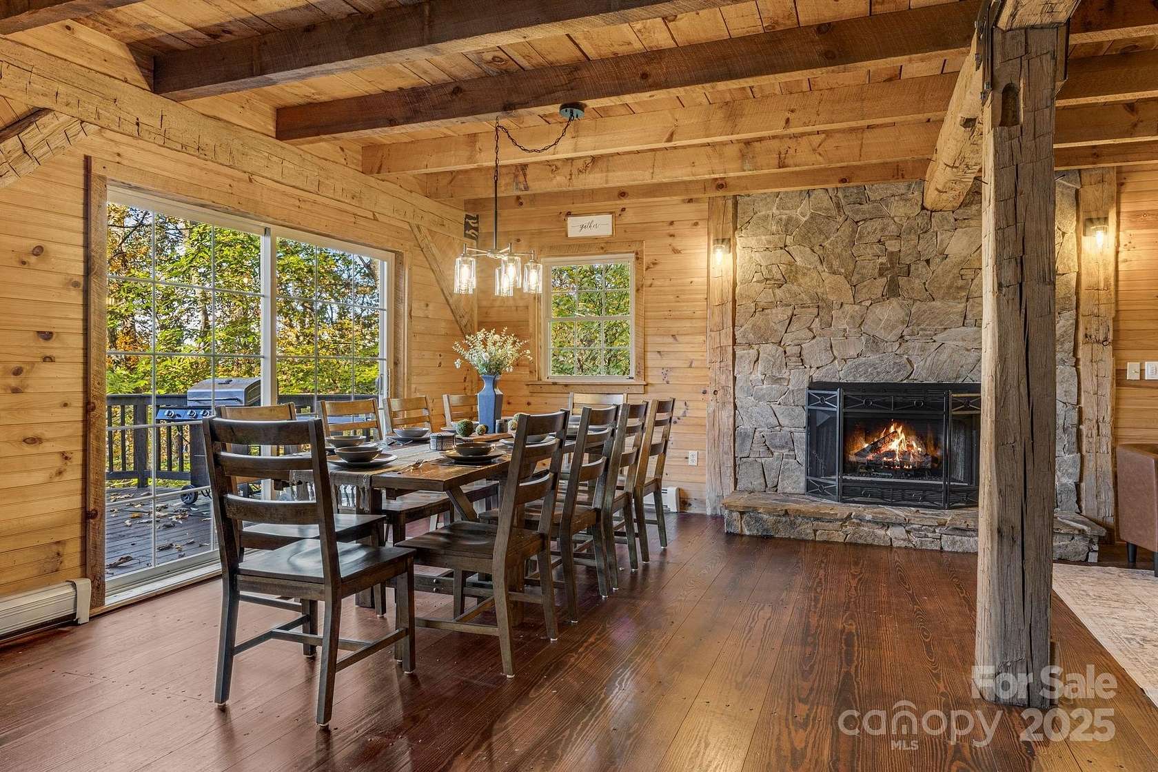 3.14 Acres of Land with Home for Sale in Leicester, North Carolina