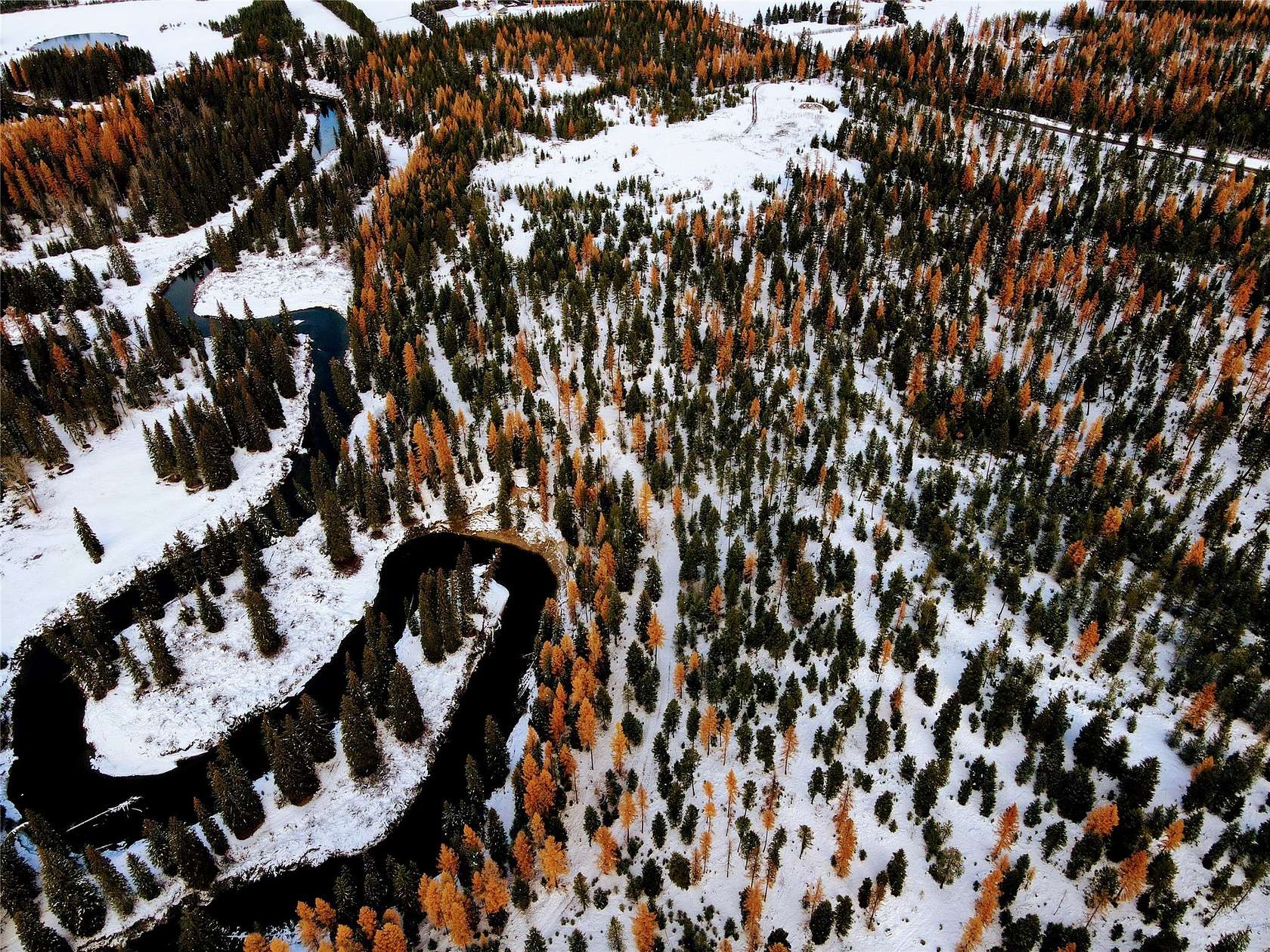 120 Acres of Recreational Land for Sale in Whitefish, Montana