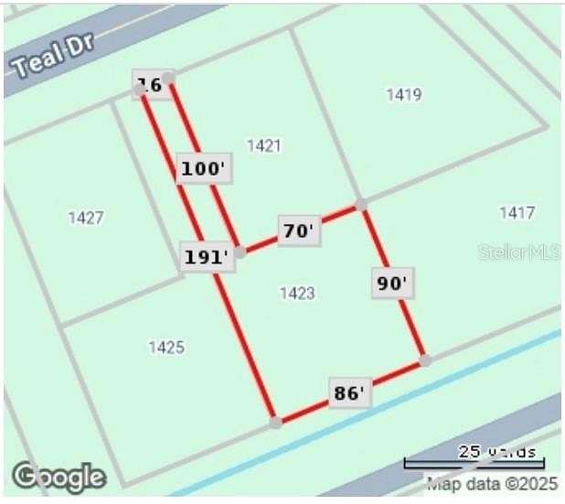 0.21 Acres of Land for Sale in Poinciana, Florida
