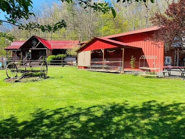 30.4 Acres of Agricultural Land with Home for Sale in Center Point, West Virginia