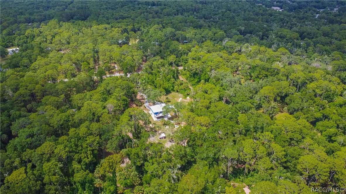 4.7 Acres of Land with Home for Sale in Crystal River, Florida