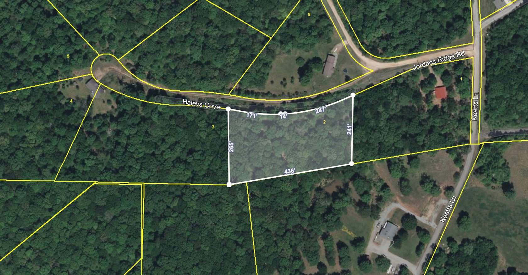 2.44 Acres of Residential Land for Sale in Big Rock, Tennessee