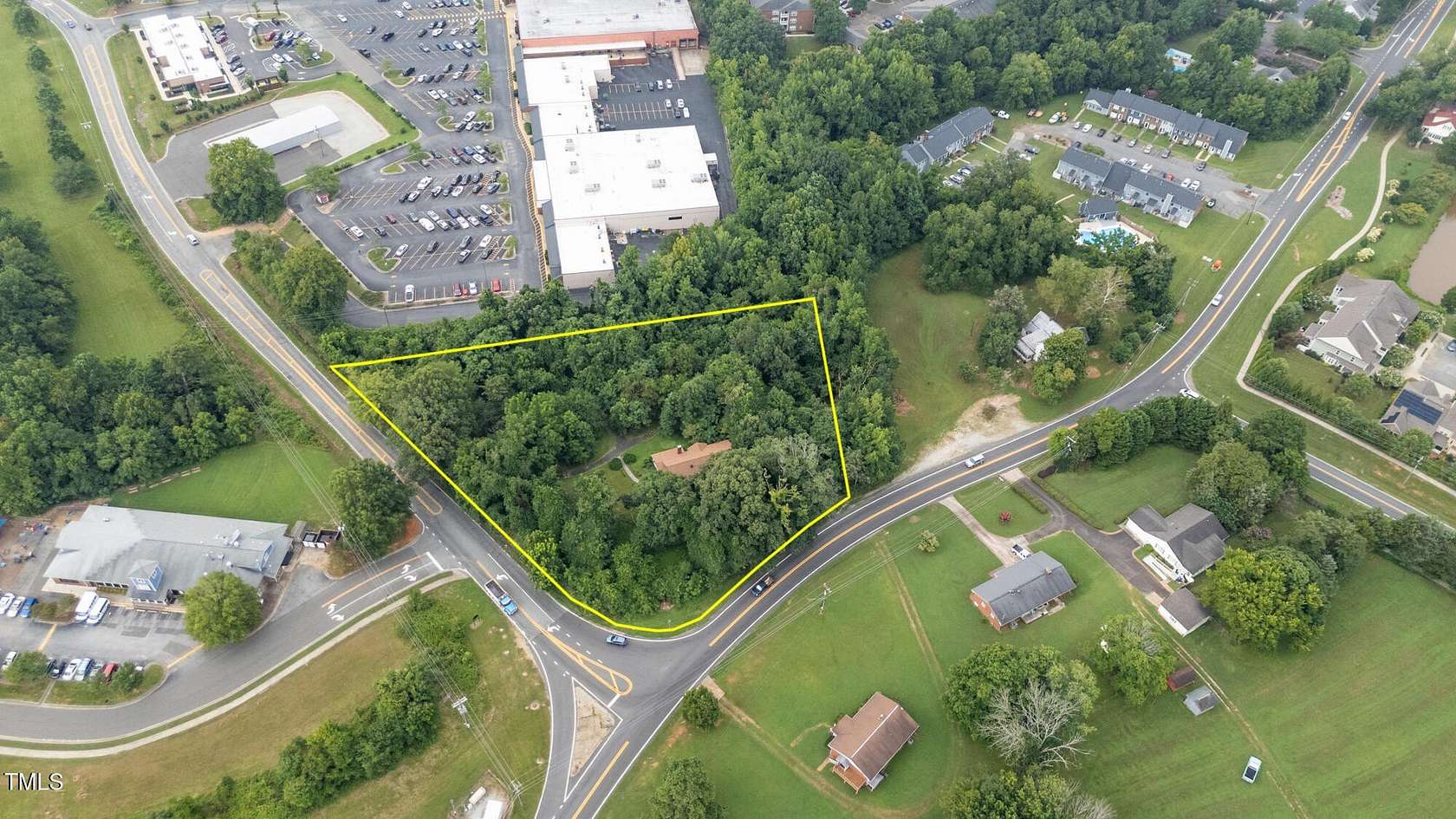 2.1 Acres of Improved Mixed-Use Land for Sale in Hillsborough, North Carolina