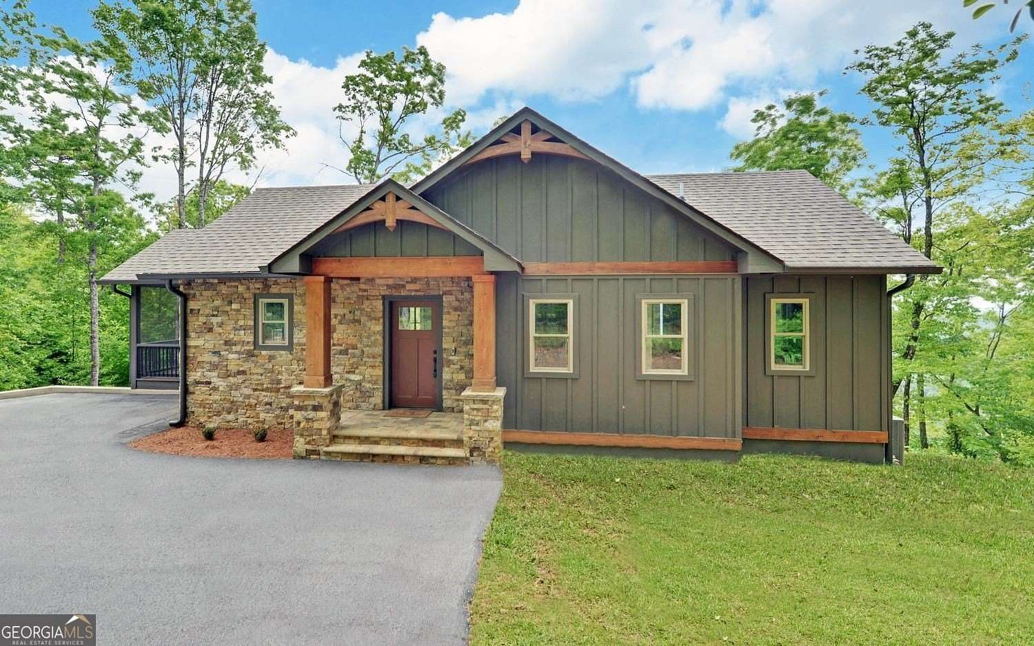 3 Acres of Land with Home for Sale in Clayton, Georgia
