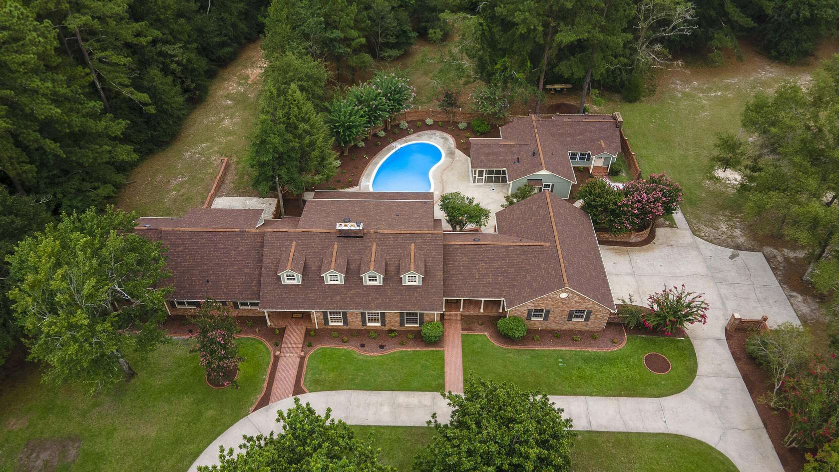 4 Acres of Residential Land with Home for Sale in Aiken, South Carolina