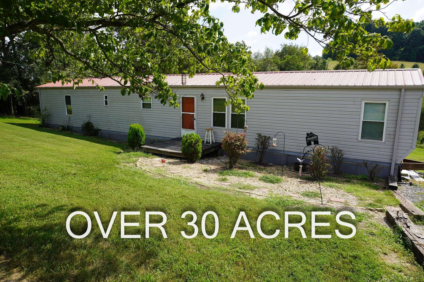 31.7 Acres of Agricultural Land with Home for Sale in Morristown, Tennessee