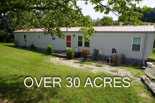 31.7 Acres of Agricultural Land with Home for Sale in Morristown, Tennessee