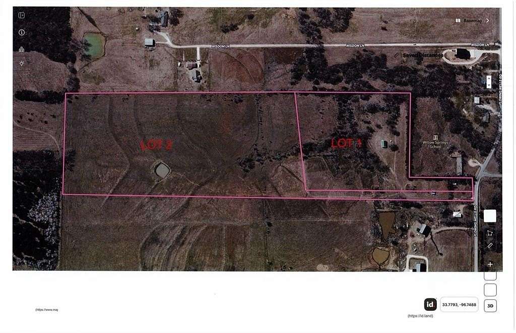 11.5 Acres of Land for Sale in Pottsboro, Texas