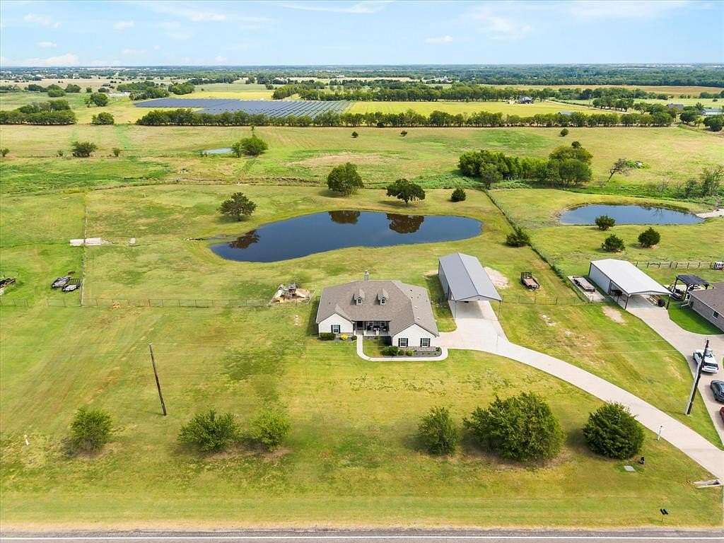 4 Acres of Residential Land with Home for Sale in Caddo Mills, Texas