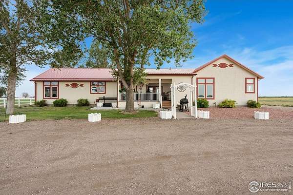 15.2 Acres of Land with Home for Sale in Ault, Colorado