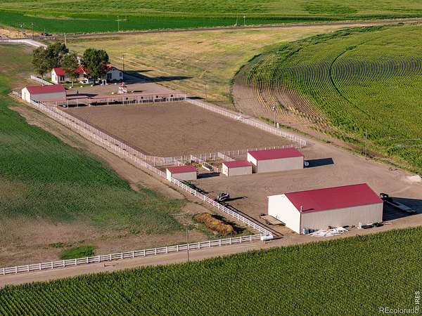 15.2 Acres of Land with Home for Sale in Ault, Colorado