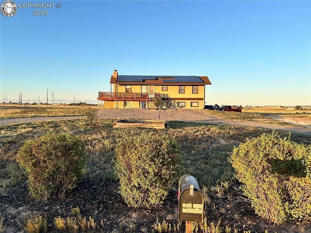 4.54 Acres of Residential Land with Home for Sale in Pueblo West, Colorado