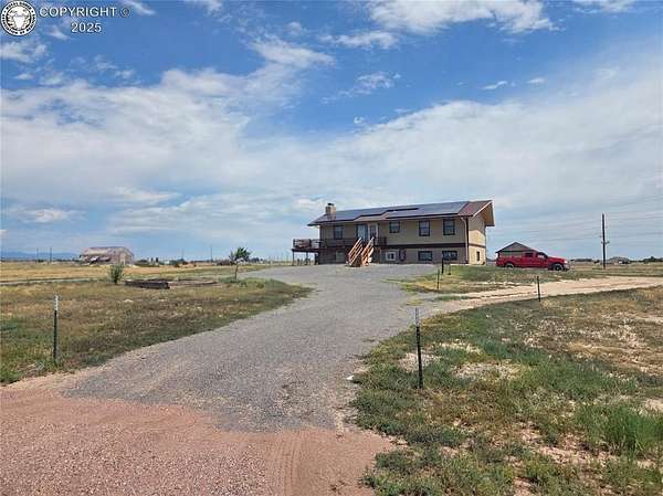 4.54 Acres of Residential Land with Home for Sale in Pueblo West, Colorado