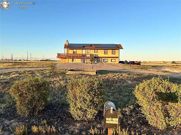 4.54 Acres of Residential Land with Home for Sale in Pueblo West, Colorado
