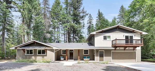 4 Acres of Residential Land with Home for Sale in Athol, Idaho