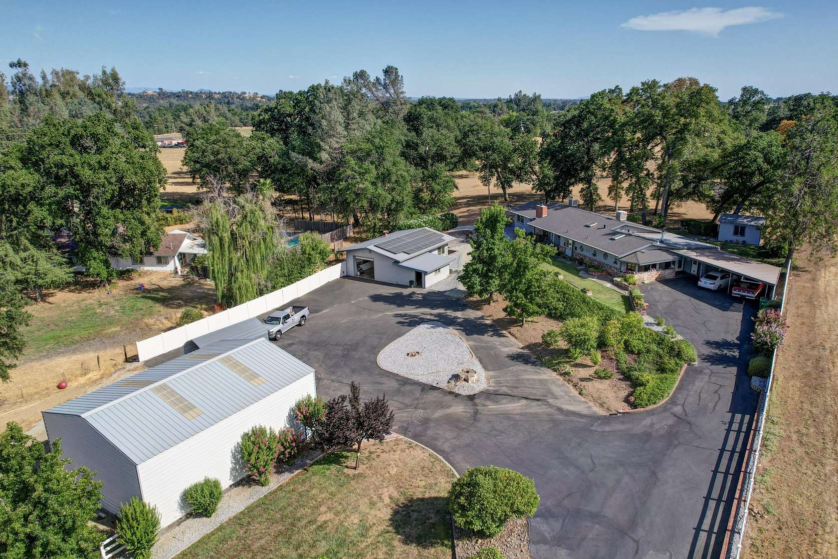 2 Acres of Residential Land with Home for Sale in Palo Cedro, California