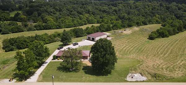 35 Acres of Agricultural Land with Home for Sale in Lawrenceburg, Indiana