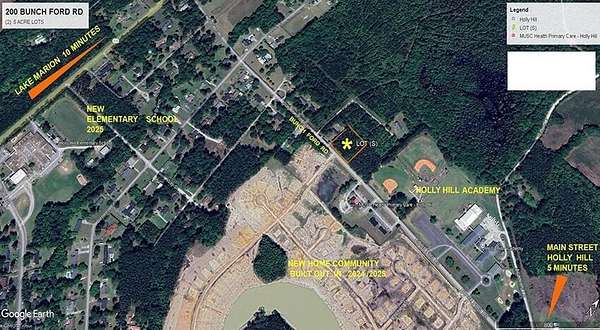 1.14 Acres of Residential Land for Sale in Holly Hill, South Carolina