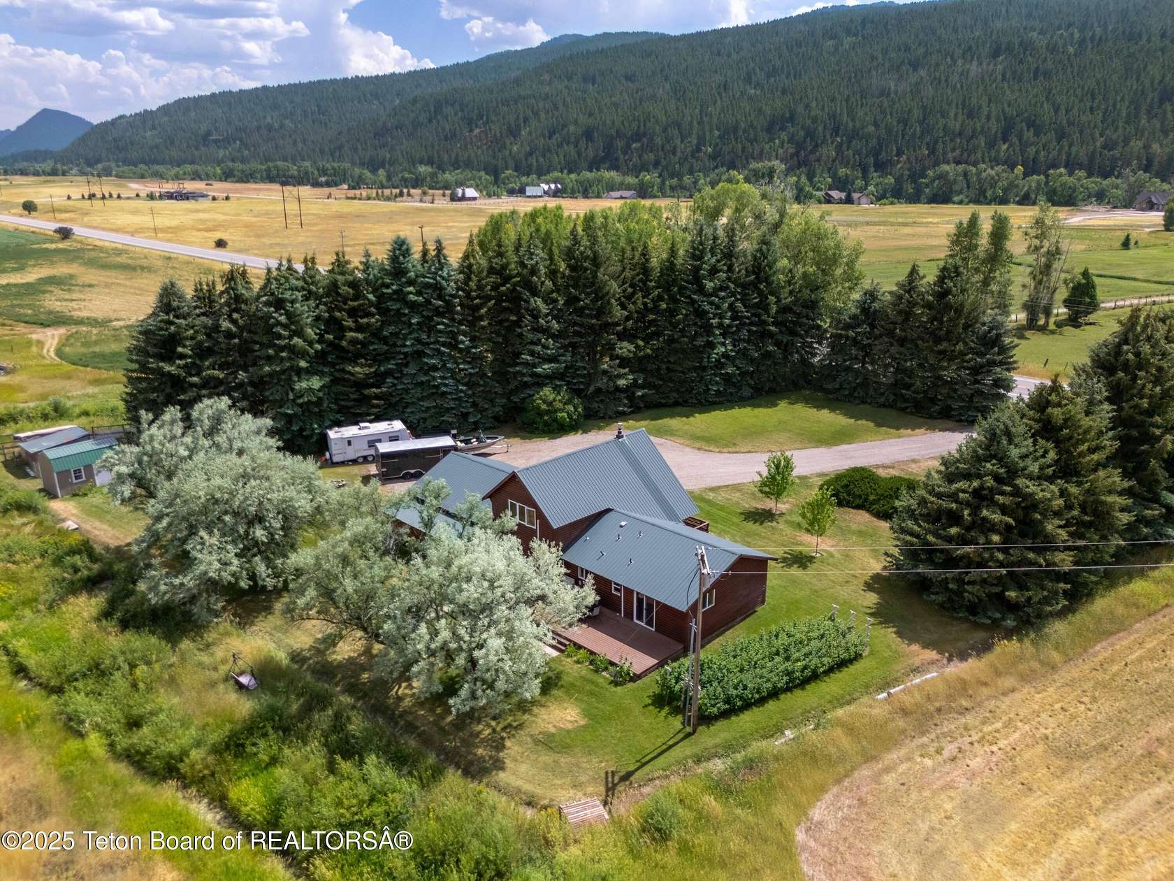 14.8 Acres of Land with Home for Sale in Swan Valley, Idaho