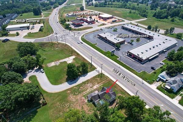 1.59 Acres of Improved Commercial Land for Sale in Nixa, Missouri