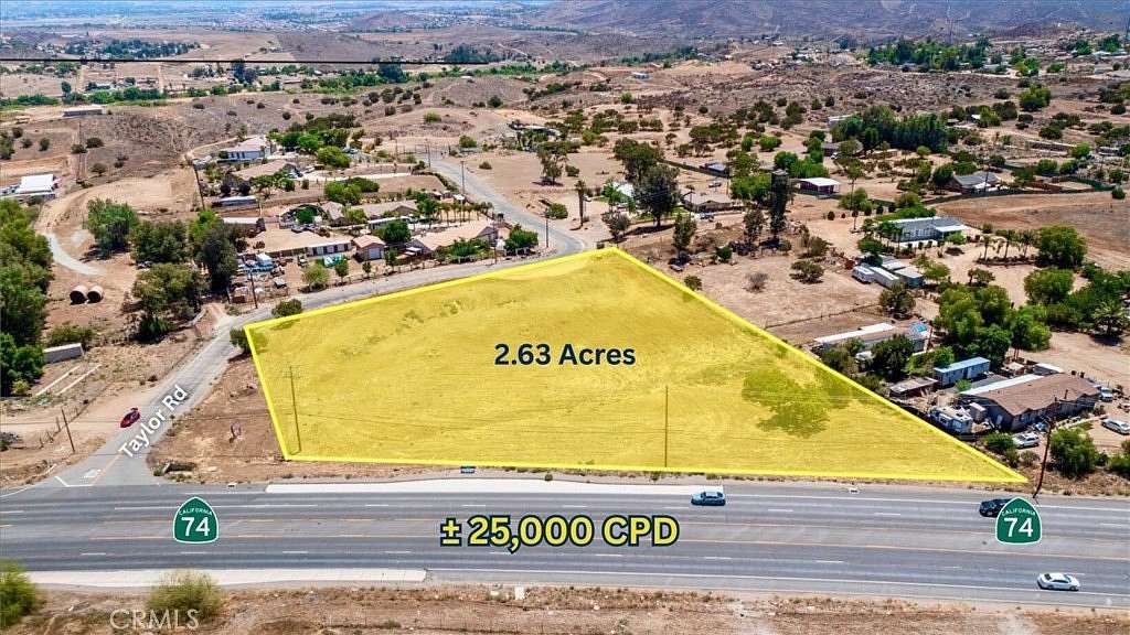 2.63 Acres of Land for Sale in Perris, California