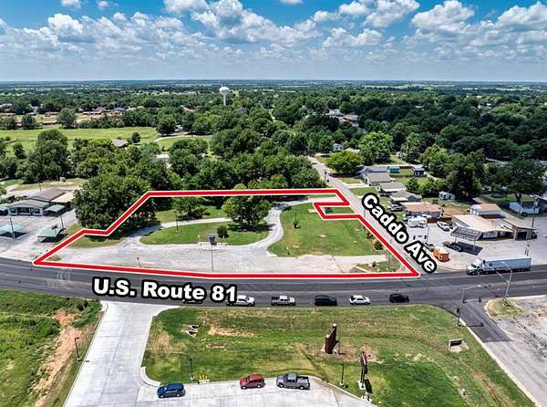 1.42 Acres of Commercial Land for Sale in Marlow, Oklahoma