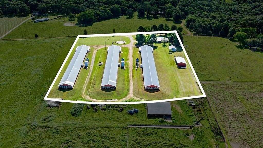 7.5 Acres of Land with Home for Sale in Colcord, Oklahoma