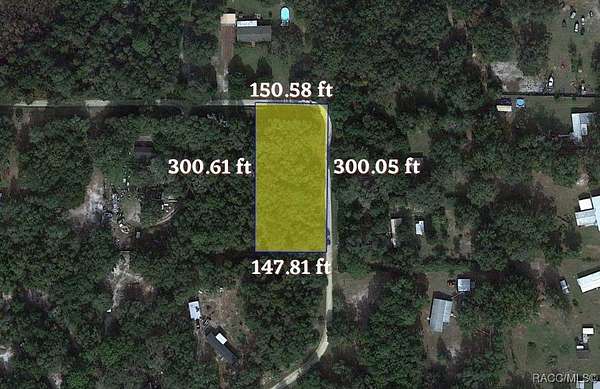 1 Acre of Residential Land for Sale in Crystal River, Florida