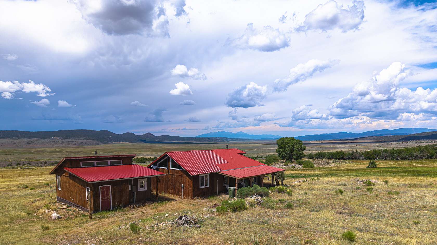 91.2 Acres of Recreational Land with Home for Sale in Amalia, New Mexico