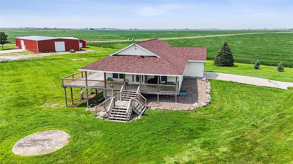 4 Acres of Residential Land with Home for Sale in Madrid, Iowa