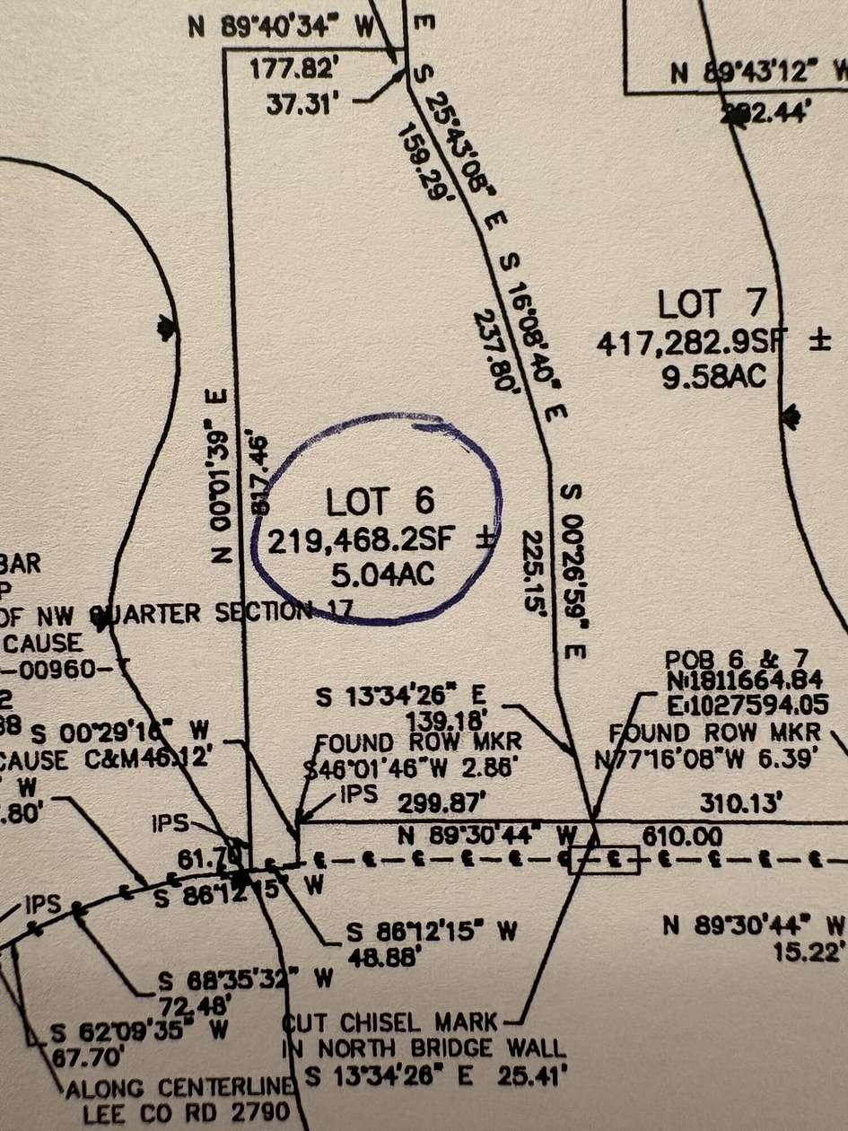 5 Acres of Residential Land for Sale in Guntown, Mississippi