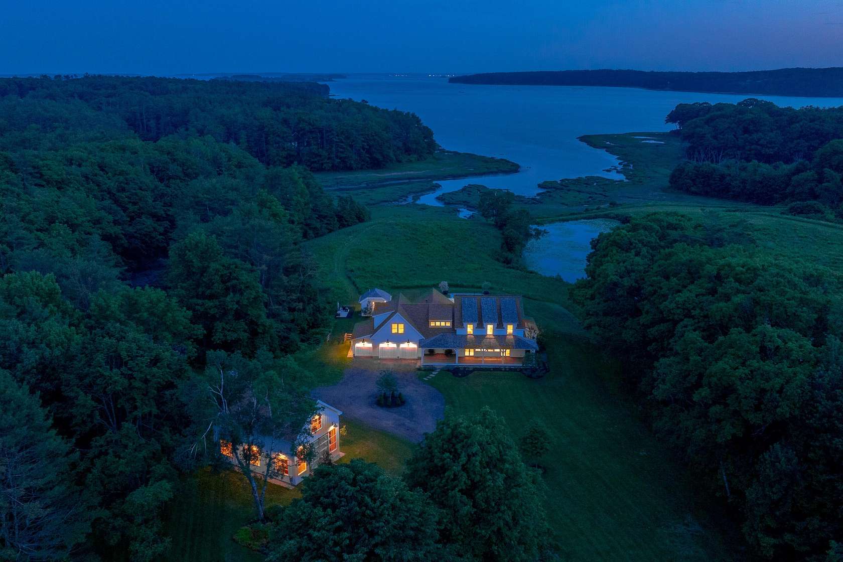 14 Acres of Land with Home for Sale in Yarmouth, Maine