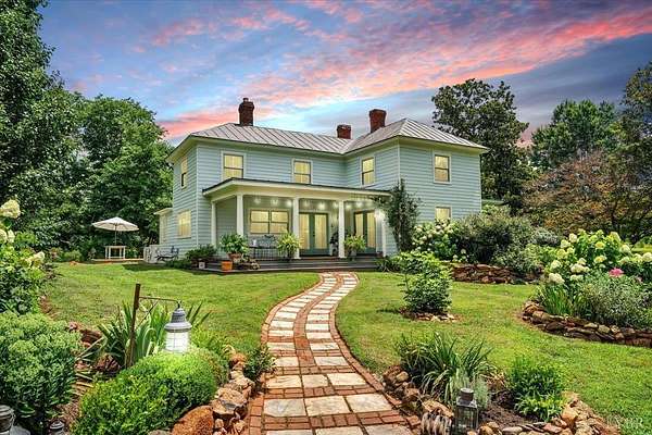 4.15 Acres of Land with Home for Sale in Roseland, Virginia