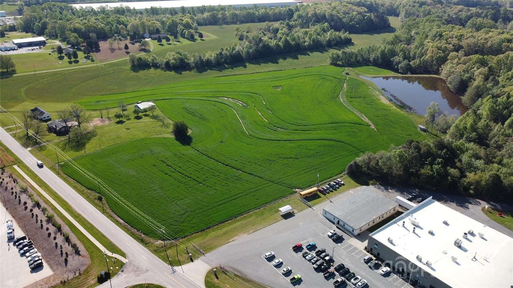 18.2 Acres of Commercial Land for Sale in Troutman, North Carolina