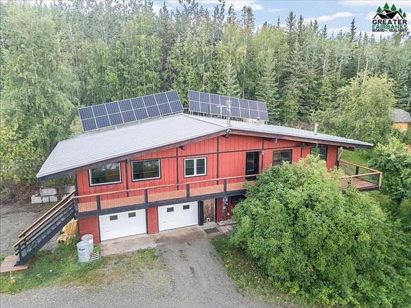 3.67 Acres of Land with Home for Sale in Fairbanks, Alaska