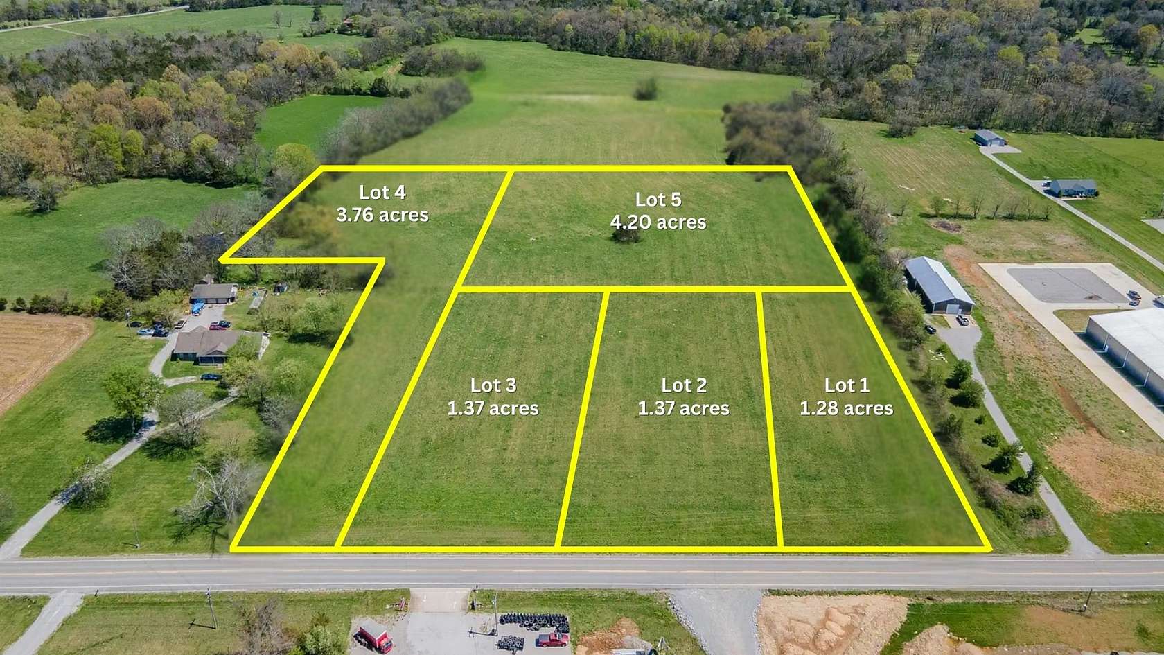 12 Acres of Land for Sale in Chapel Hill, Tennessee