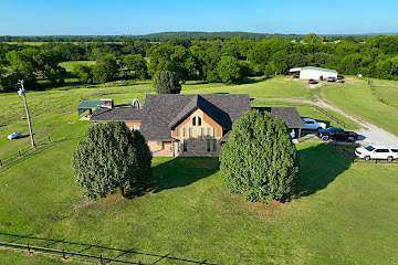 55 Acres of Agricultural Land with Home for Sale in Coalgate, Oklahoma