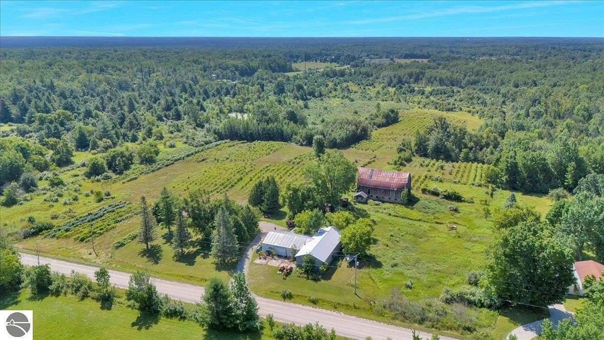 57 Acres of Recreational Land with Home for Sale in Hale, Michigan