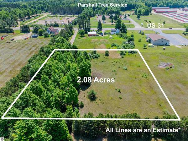 2 Acres of Commercial Land for Sale in Interlochen, Michigan