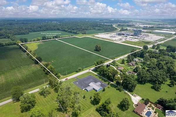 37 Acres of Mixed-Use Land for Sale in Terre Haute, Indiana