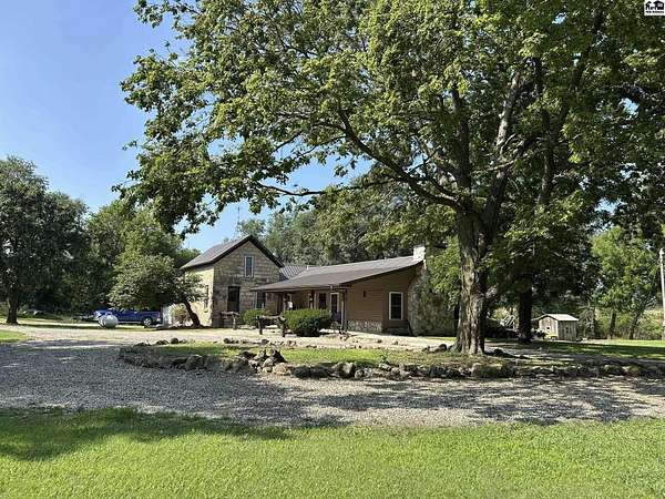 18.4 Acres of Land with Home for Sale in Marion, Kansas