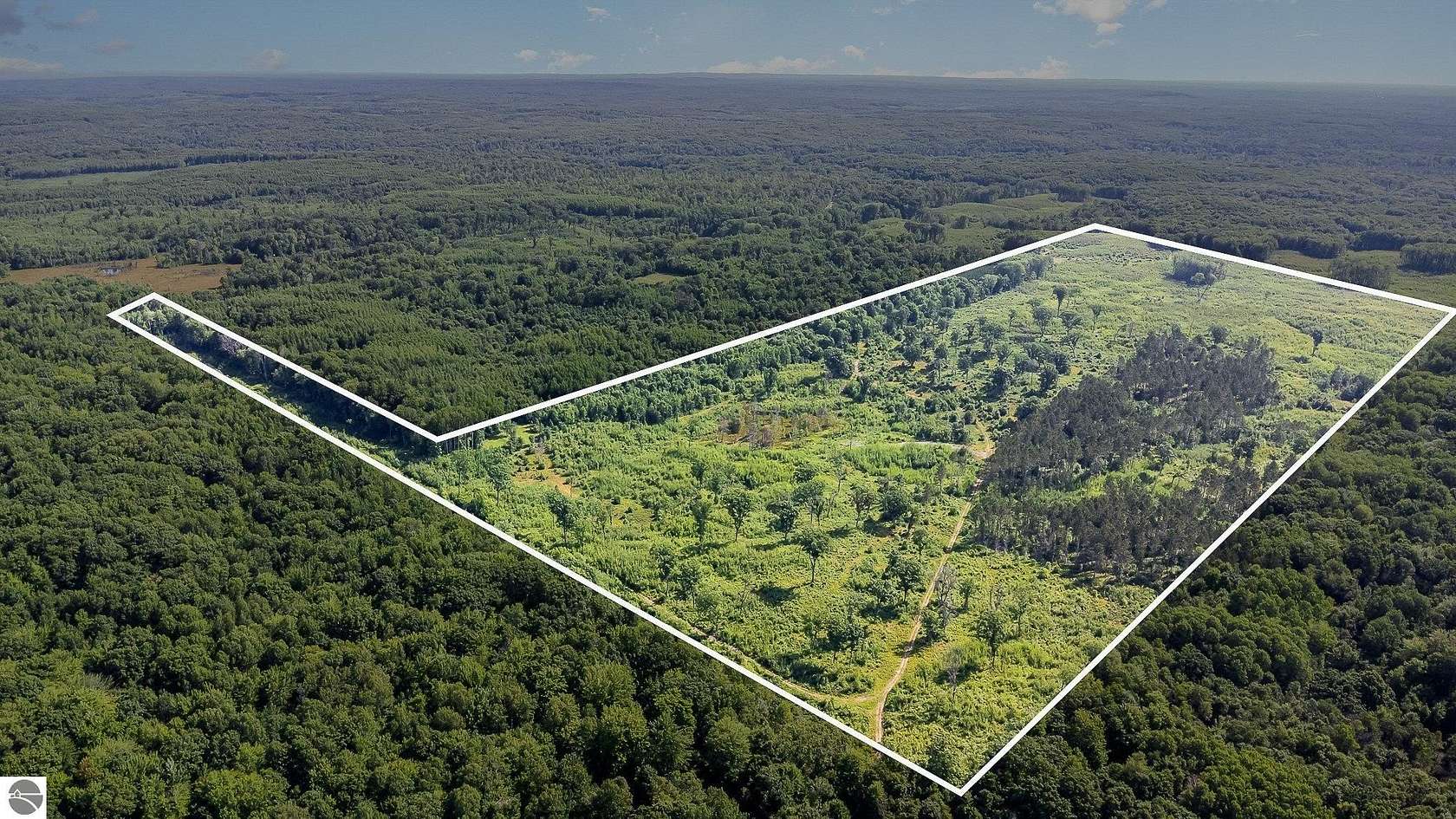 93.3 Acres of Recreational Land for Sale in Harrison, Michigan