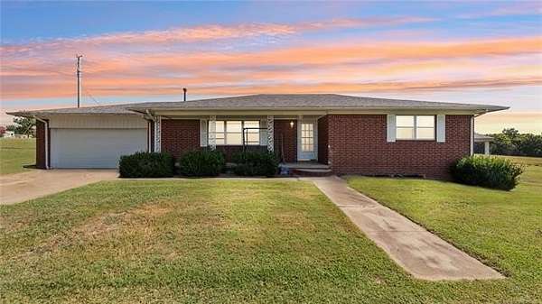 5.66 Acres of Residential Land with Home for Sale in Claremore, Oklahoma