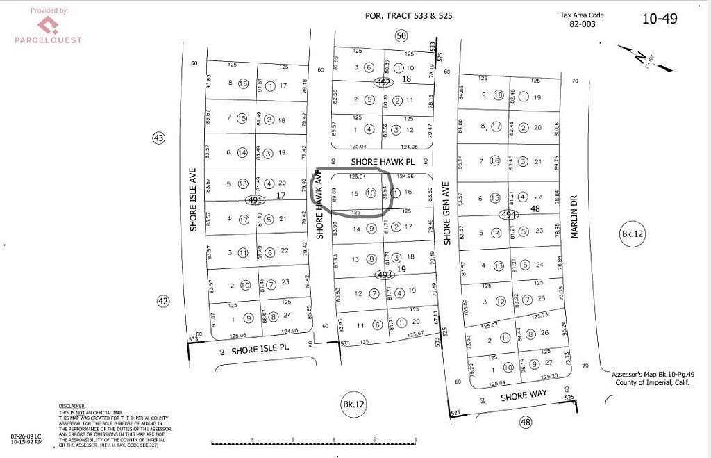 0.25 Acres of Residential Land for Sale in Salton City, California