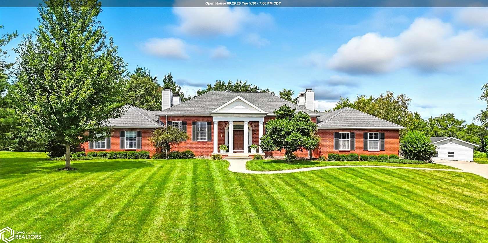 2.59 Acres of Land with Home for Sale in Mount Pleasant, Iowa