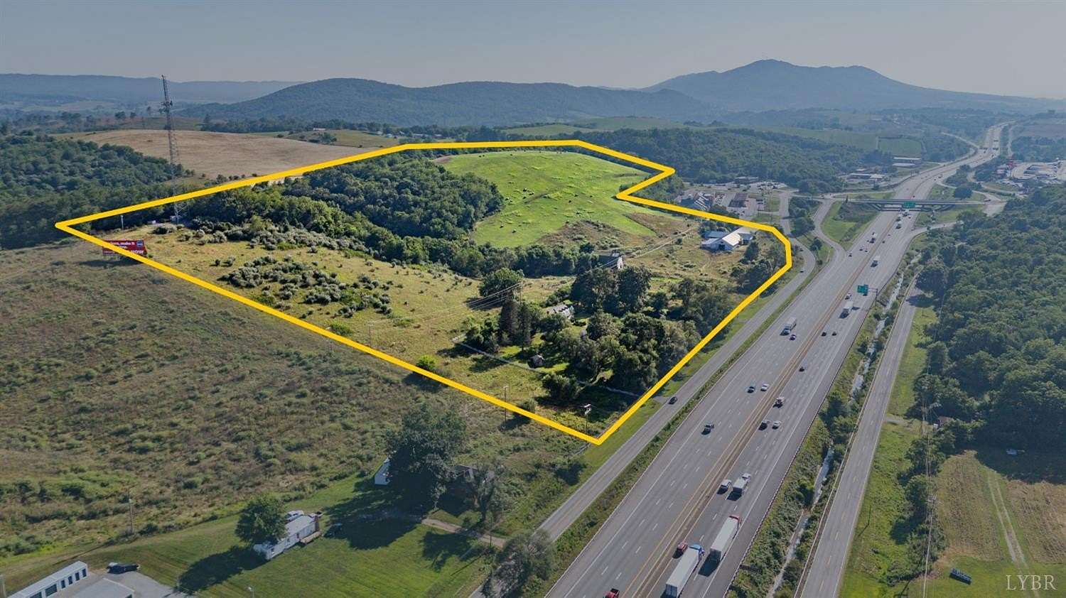 44.6 Acres of Commercial Land for Sale in Wytheville, Virginia