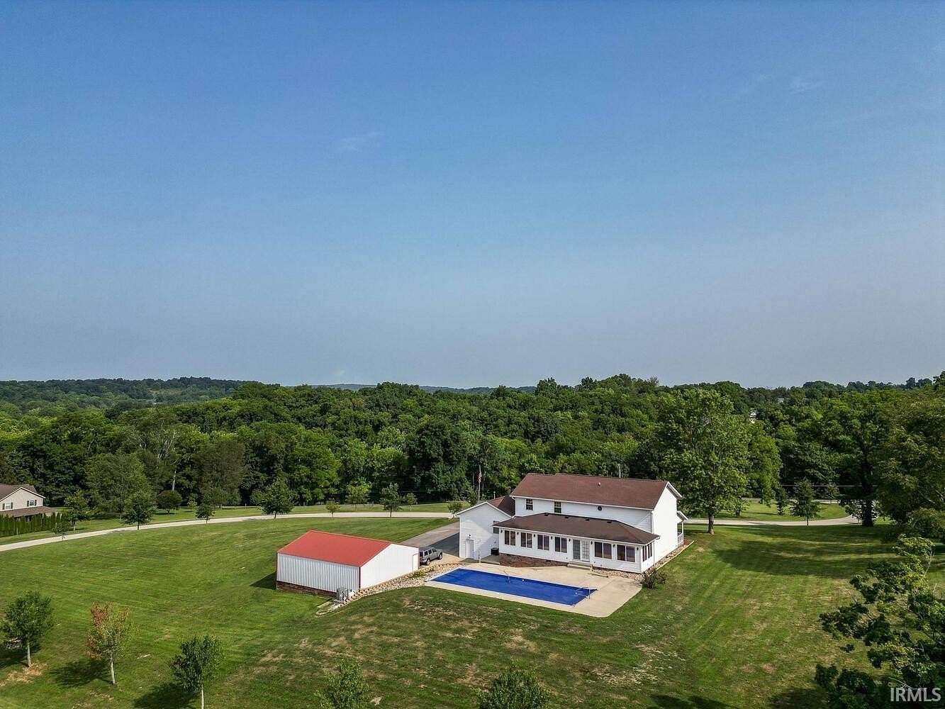 2.5 Acres of Residential Land with Home for Sale in Bloomington, Indiana