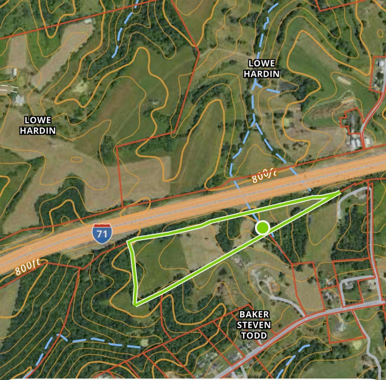 20 Acres of Land for Sale in Sparta, Kentucky